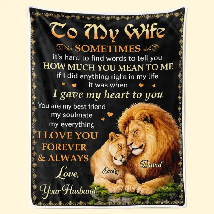 Made-to-Order Blanket ~ Two Hearts Growing Forward