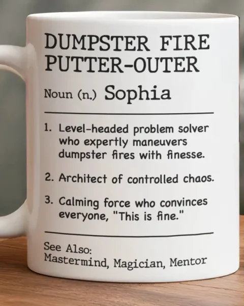 Personalized Amusing MugMorning Hater