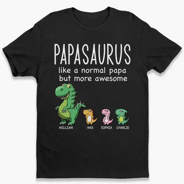Custom-Made Like A Normal Papa But More Awesome | New Arrival, Father's Day, Gift For Dad, Grandpa AMZ