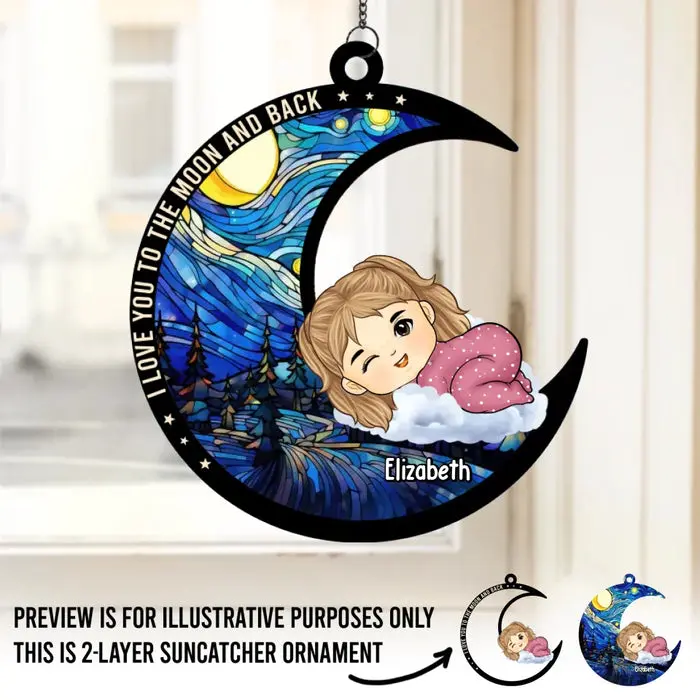 Custom-Made We Love You More Than Words Can Ever Say ~ Christmas Gift For Baby Kids, Newborn - Image 2
