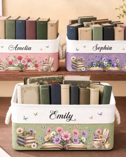 Made-to-Order Storage Basket | Lost Between The Pages