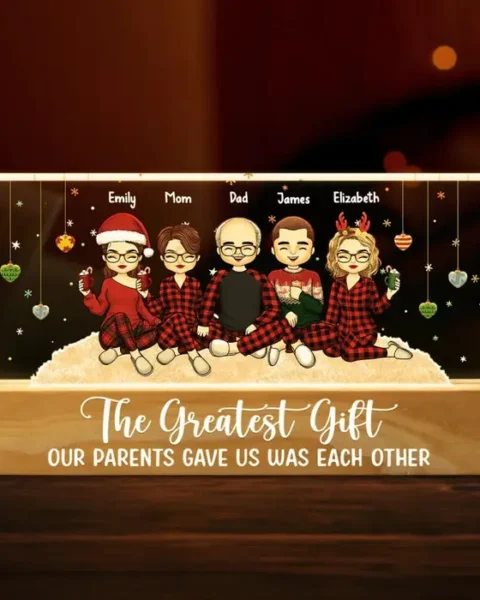 Custom-Made At Christmas, All Roads Lead Home ~ Christmas Gift For Family Members