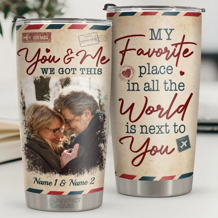 Personalized You & Me, We Got This ~ Upload Image, Gift For Couple, Husband Wife, Anniversary, Engagement, Wedding, Marriage Gift