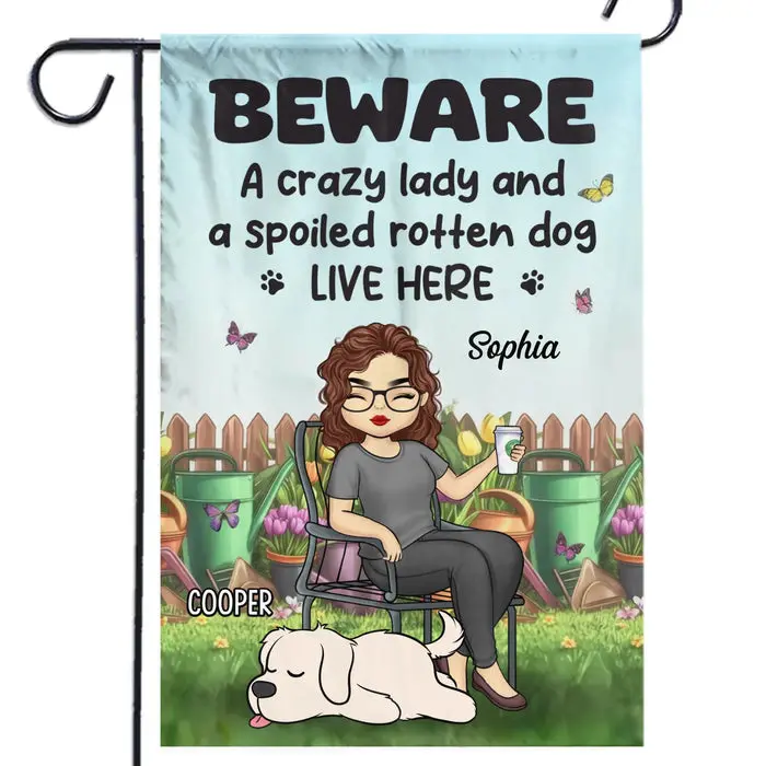 Made-to-Order Wherever My Dog Goes, The Garden Feels More Alive - Gift For Pet Owners, Pet Lovers - Image 2