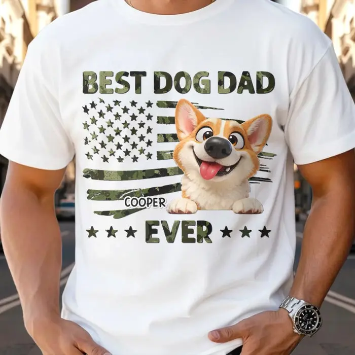 Personalized Unisex T-shirt, Premium T-shirt, Hoodie - Happiness Has Four Paws