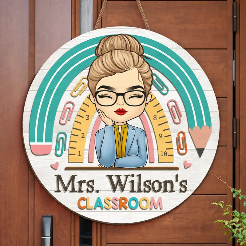 Custom-Made Welcome Sweet Classroom - House Warming Gift For Teacher, Back To School - Image 2
