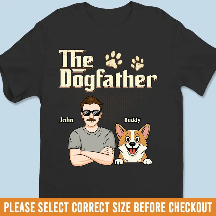 Personalized Unisex T-shirt, Premium T-shirt, Hoodie ~ The Real Boss Runs On Four Legs - Image 2
