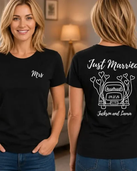 Custom-Made T-shirt - Love On The Move