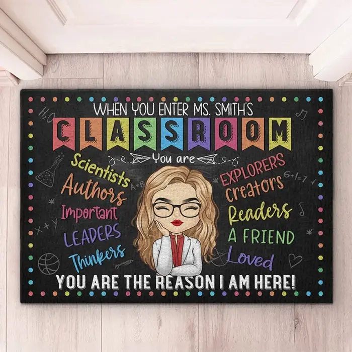 Bespoke You Are The Reason I Am Here - House Warming Gift For Teacher