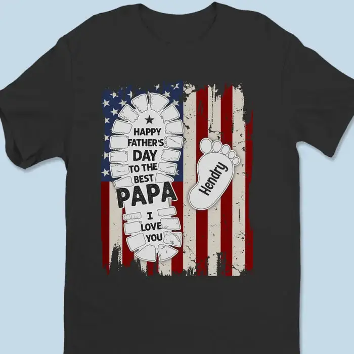 Made-to-Order Happy Father's Day To The Best Dad ~ 4th Of July, Father's Day, Gift For Dad, Grandpa - Image 2