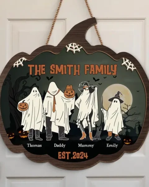 Personalized The Boo Crew ~ Halloween Gift For Family Members