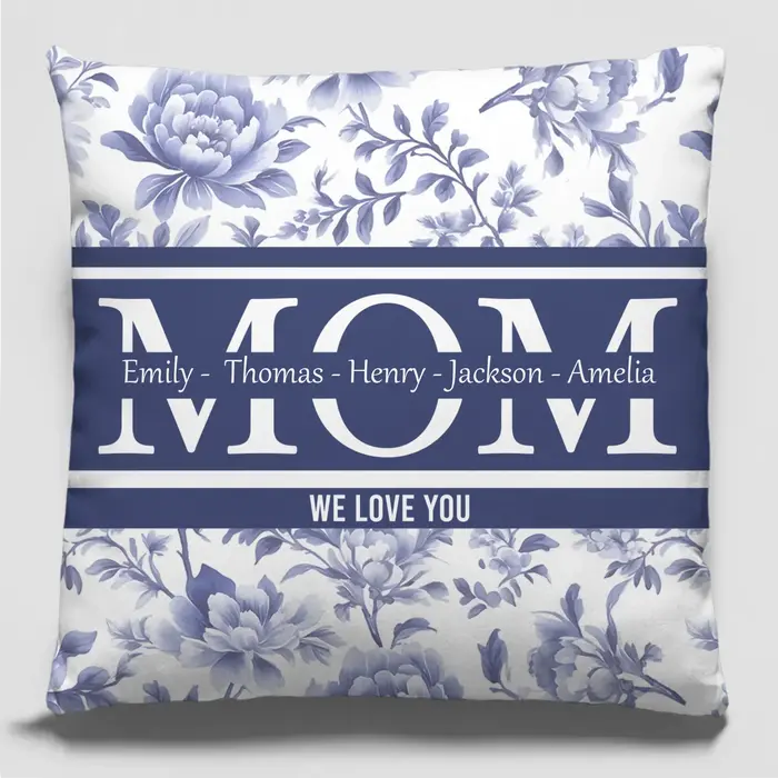 Personalized Surrounded By Love, Wrapped In Her Arms | Mother's Day, Gift For Mom, Grandma - Image 2