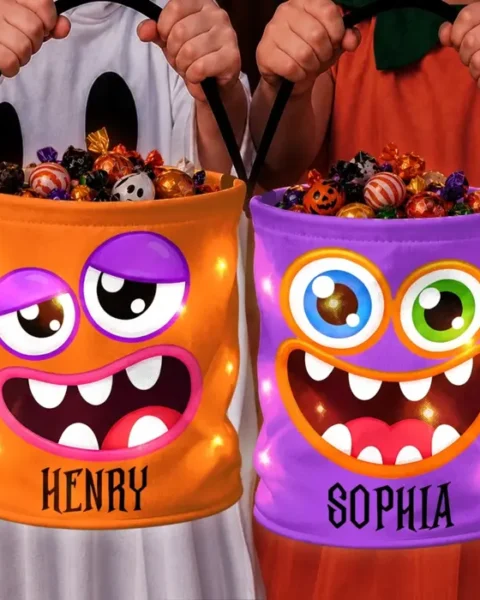 Tailored LED Light Bucket BagOur Little Monsters
