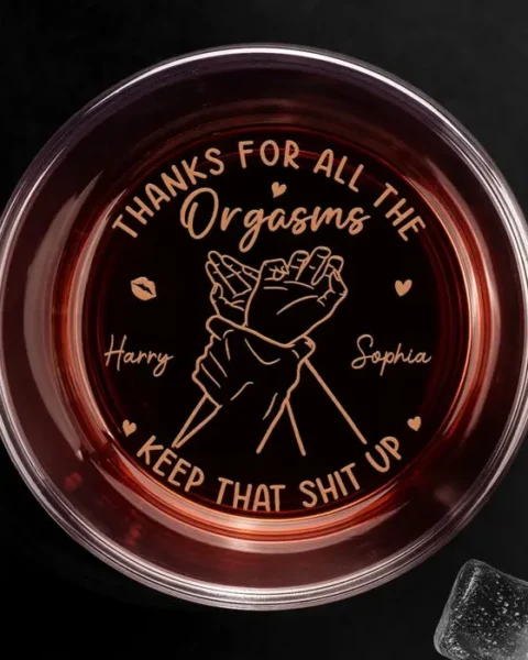 Bespoke Whiskey Glass - You Feel Like Home Always