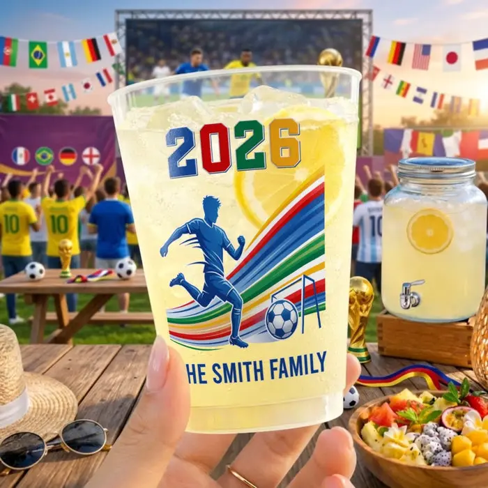 Tailored International Soccer Tournament Party Cups ~ Fuelling The Football Fever - Image 2