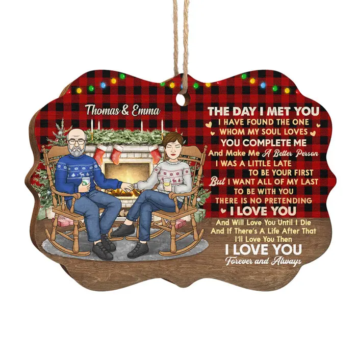 Custom-Made I Want All Of My Last To Be With You ~ Gift For Couple, Husband Wife, Anniversary, Engagement, Wedding, Marriage Gift, Christmas Gift - Image 2