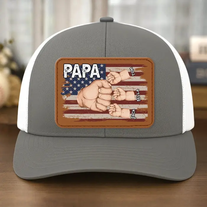 Made-to-Order Strong Hands, Soft Heart ~ 4th Of July, Gift For Dad, Grandpa