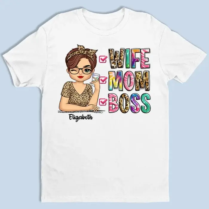 Tailored Wife, Mom, Boss ~ Gift For Mom