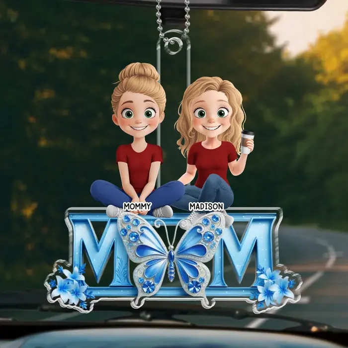 Made-to-Order Like A Butterfly, Mom’s Love Lifts Us Up ~ Acrylic Custom Shaped - Mother's Day, Gift For Mom, Grandma - Image 2
