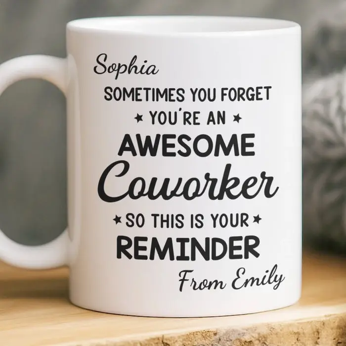 Custom-Made MugWork Besties Make Mondays Bearable