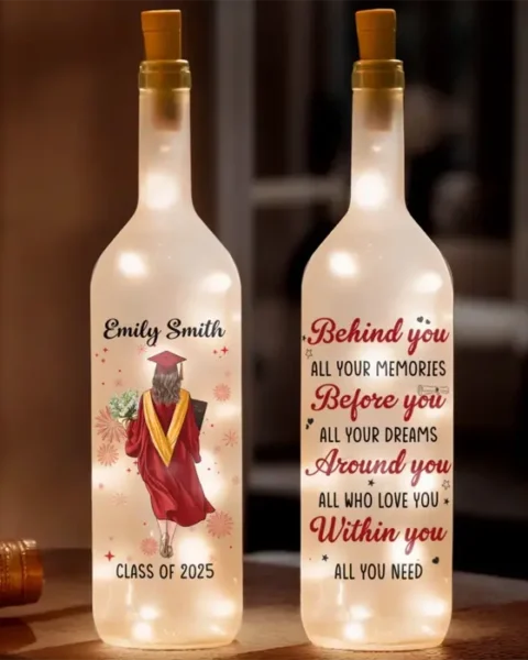 Custom-Made Dream Big, Graduate Bigger ~ Graduation Gift For Family Members, Siblings, Brothers, Sisters
